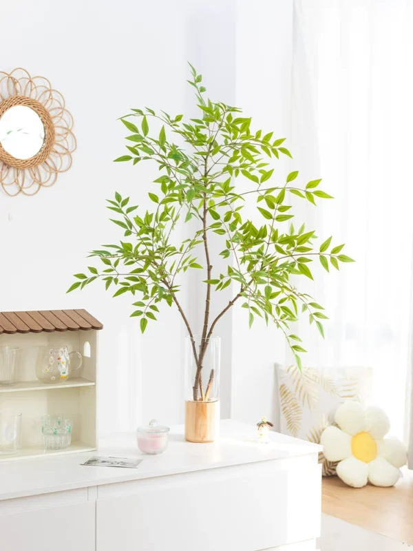 Simulated Nandina Bamboo Decor - Image 2