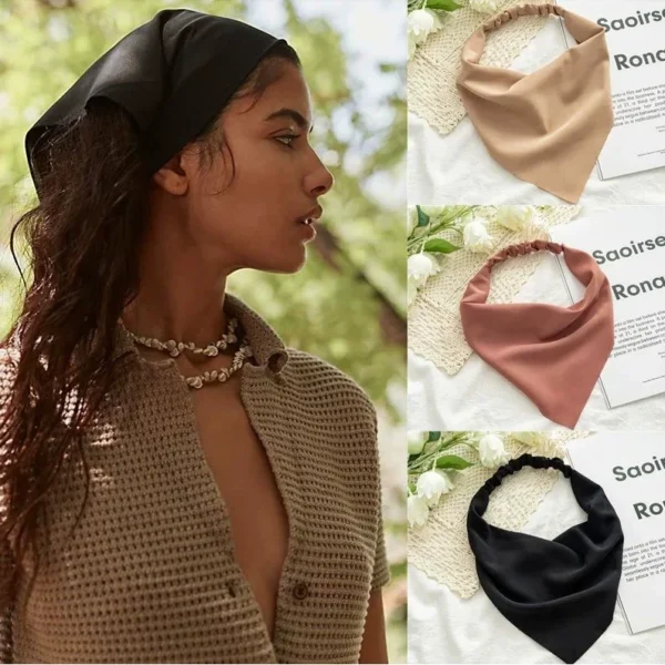 Chiffon Triangle Head Scarf