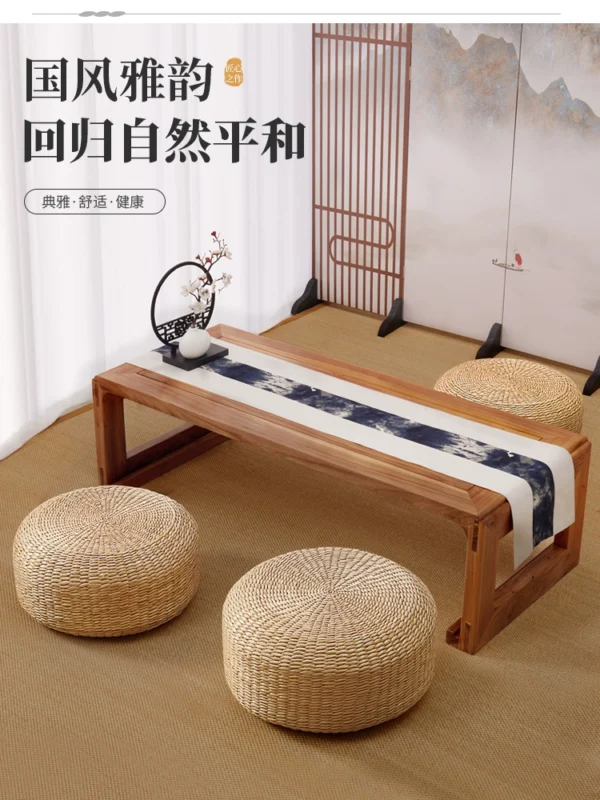 Japanese-style Straw Cushion - Image 2