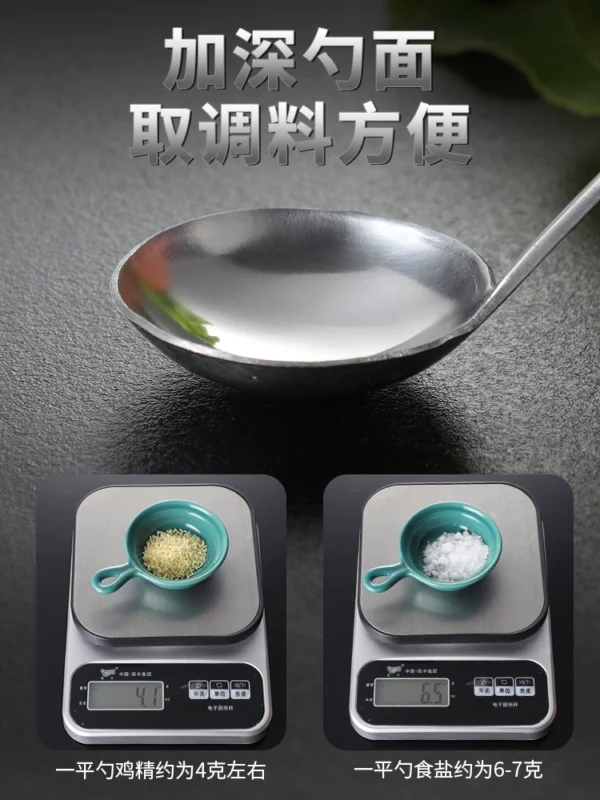 Stainless Steel Long-Handle Spoon - Image 4