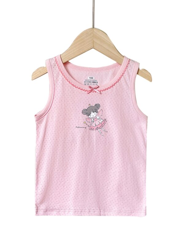 Unisex Summer Basic Sleeveless Cotton Undershirts (Ages 2-8) - Image 5