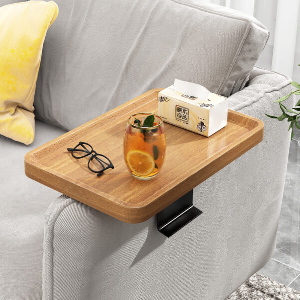 Creative Small Side Table with Armrest for Sofa - Image 4