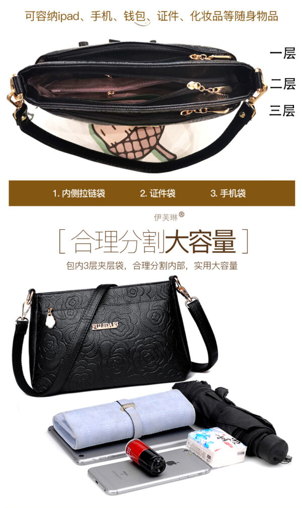 New Design High Quality Genuine Leather Bag For Women - Image 3