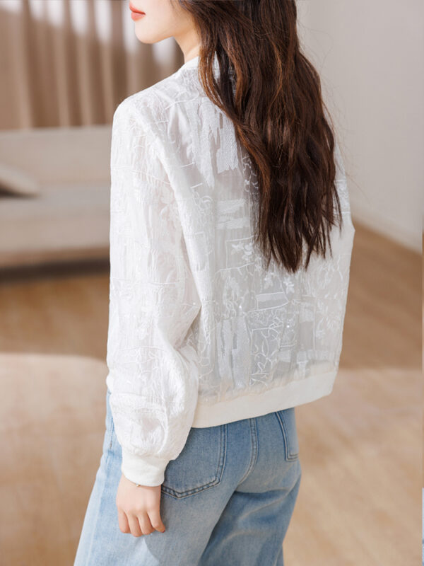 Women's Thin Jacket New Style Fashion Baseball Jacket - Image 5