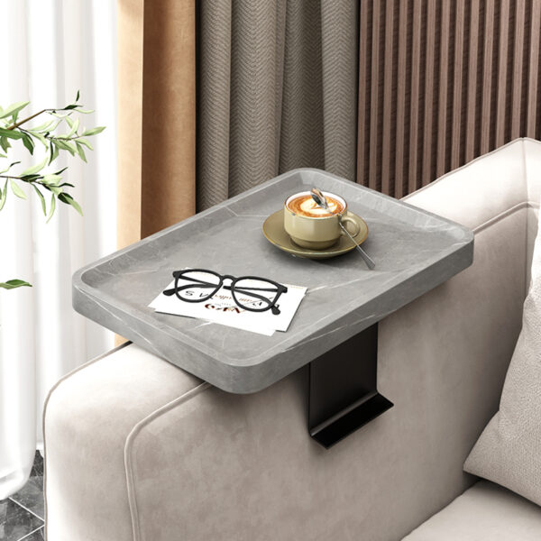 Creative Small Side Table with Armrest for Sofa - Image 3