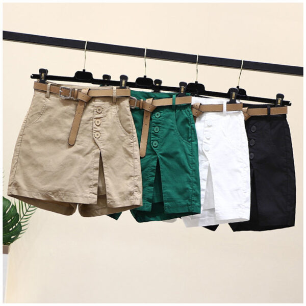 New Korean Style Versatile Pure Cotton Casual Women's Shorts - Image 2