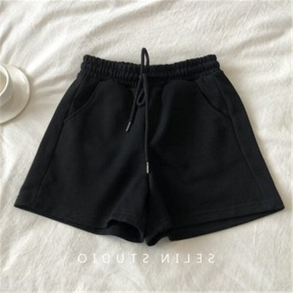 Women's Casual Sports Shorts Outerwear Elastic Waist Versatile - Image 4