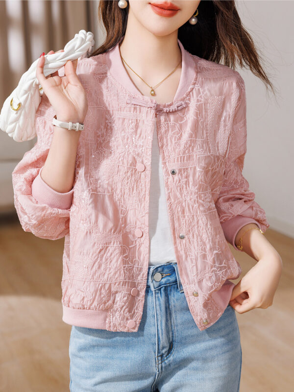 Women's Thin Jacket New Style Fashion Baseball Jacket - Image 2